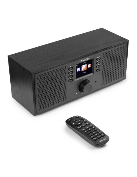 Audizio Rimini Radio estéreo WiFi Internet Negra 102432 - 4