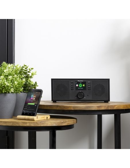 Audizio Rimini Radio estéreo WiFi Internet Negra 102432 - 11