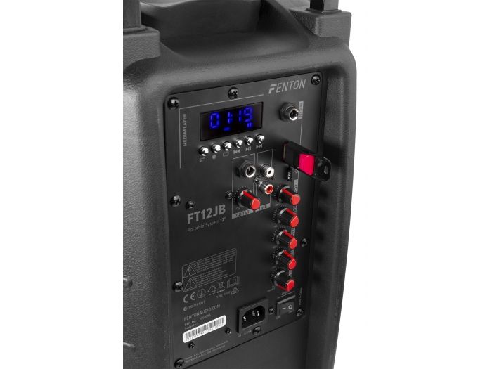 Fenton FT12JB Bafle Activo 12" 700W con show de luces 170095 - 6