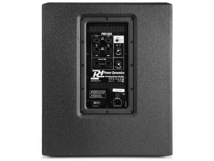 Power Dynamics PD615SA Power Dyn. Act. Subw. 15\'\' | Mas Que Sonido