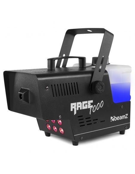 Beamz Rage 1000LED Maquina de humo con temporizador 