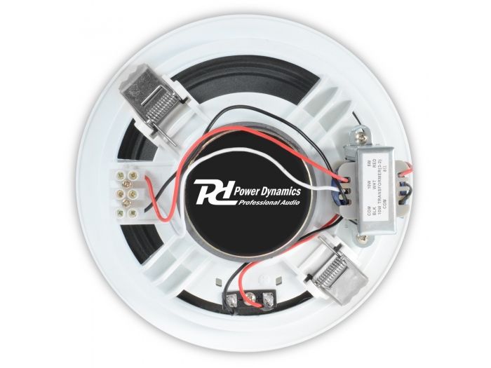 Power Dynamics Altavoz de techo 100V 6.5" Basic Blanco 952533 - 2