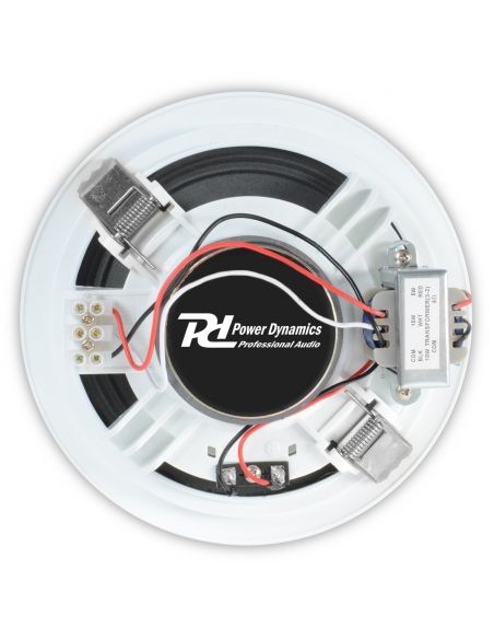 Power Dynamics Altavoz de techo 100V 6.5" Basic Blanco 952533 - 2