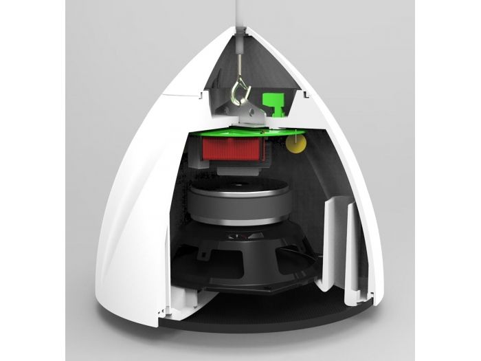 Power Dynamics PDS40B Altavoz Colgante 100V 5.25” Negro 952510 - 4