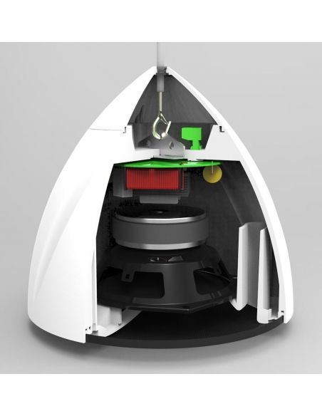 Power Dynamics PDS40B Altavoz Colgante 100V 5.25” Negro 952510 - 4