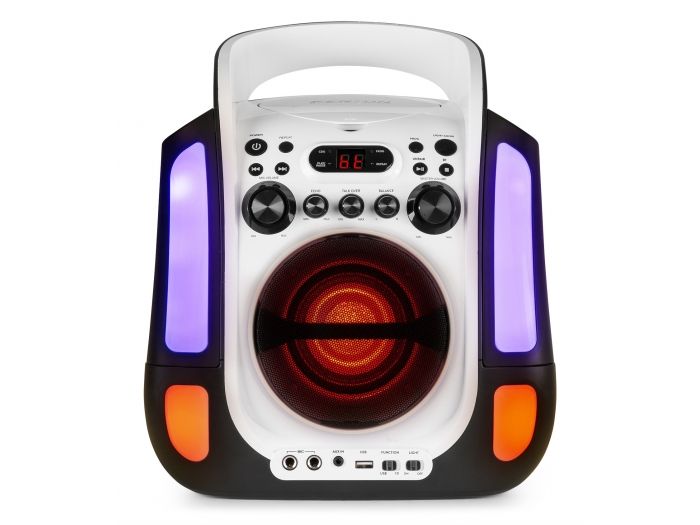 Fenton SBS30W Sistema Karaoke con CD y 2 micros Blanco 130170 - 7