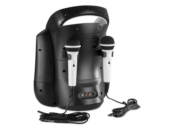 Fenton SBS30W Sistema Karaoke con CD y 2 micros Blanco 130170 - 11