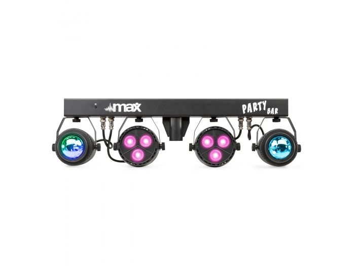Max PartyBar1 con 2 Focos PAR + 2 Jellymoon RGBW 153236 - 4