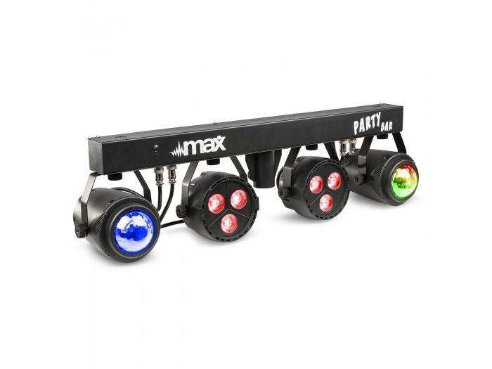 Max PartyBar1 con 2 Focos PAR + 2 Jellymoon RGBW 153236 - 6