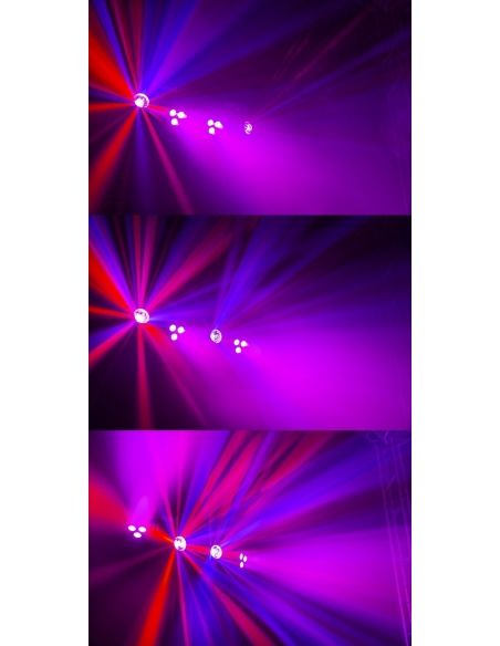 Max PartyBar1 con 2 Focos PAR + 2 Jellymoon RGBW 153236 - 10