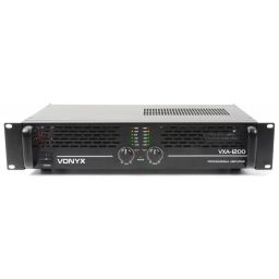 Vonyx PA Amplificador VXA-1200 II 2x 600W 172052 - 1 2