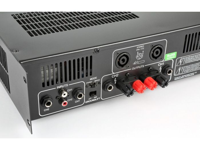 Vonyx PA Amplificador VXA-1200 II 2x 600W 172052 - 3