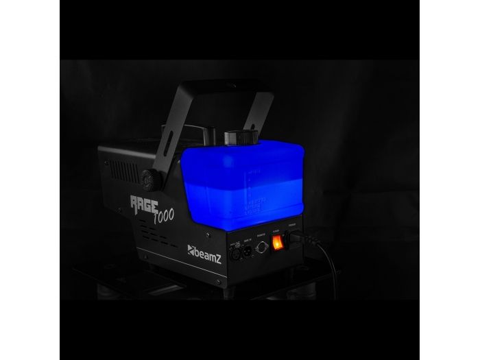 Beamz Rage 1000 Maquina de humo con mando a distancia 