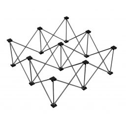 Power Dynamics Spider D750 Patas elevadoras 100 x 100cm Negro 40cm 182251 - 1