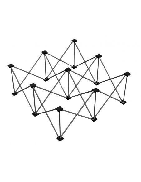 Power Dynamics Spider D750 Patas elevadoras 100 x 100cm Negro 40cm 182251 - 1