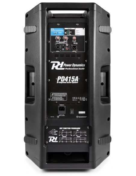 Power Dynamics PD415A Bafle Activo Bi-amplificado 15" 1400W 178266 - 2