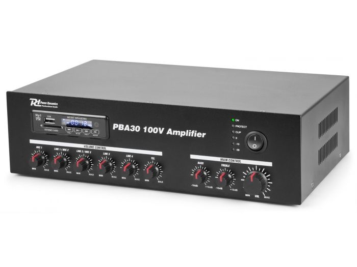 Power Dynamics PBA30 Amplificador linea 100V 30W 952090
