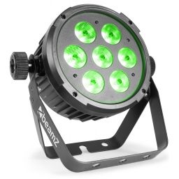 Beamz BT270 Foco PAR plano LED 7x6W 4-en-1 RGBW 