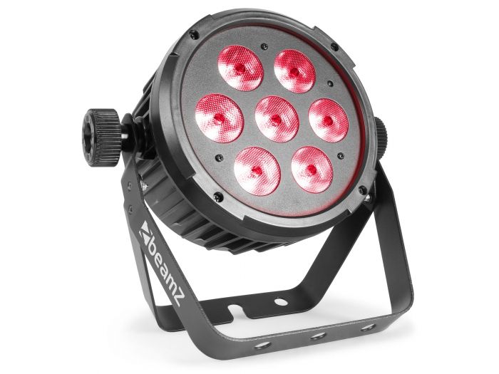 Beamz BT270 Foco PAR plano LED 7x6W 4-en-1 RGBW 