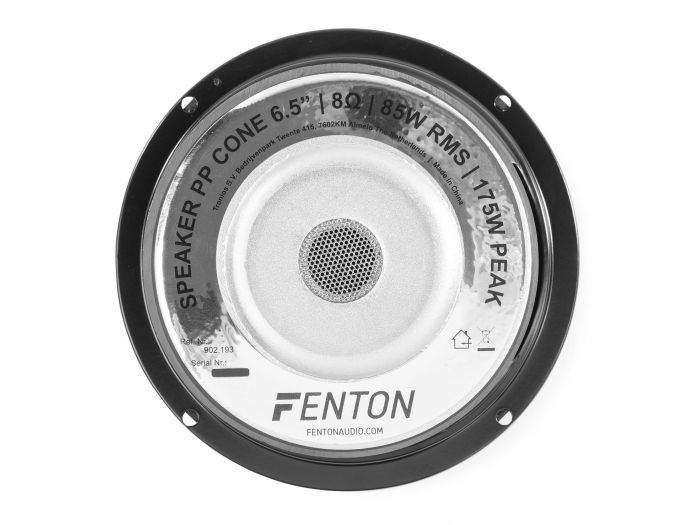 Fenton Woofer Poly-Prop Hi-Fi 16cm/85W | Mas Que Sonido