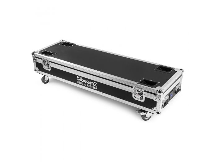 Beamz FCC14 Flightcase para 4x BBB243 con cargador 