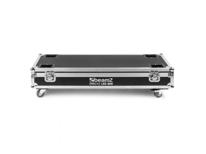Beamz FCC14 Flightcase para 4x BBB243 con cargador 