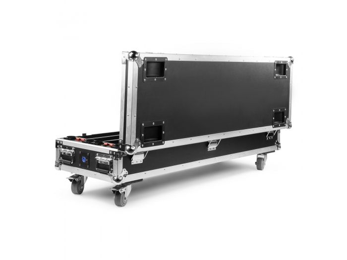 Beamz FCC14 Flightcase para 4x BBB243 con cargador 