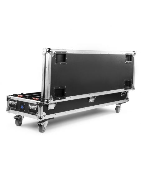Beamz FCC14 Flightcase para 4x BBB243 con cargador 