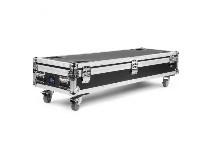 Beamz FCC14 Flightcase para 4x BBB243 con cargador 