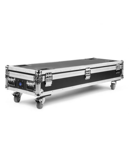 Beamz FCC14 Flightcase para 4x BBB243 con cargador 