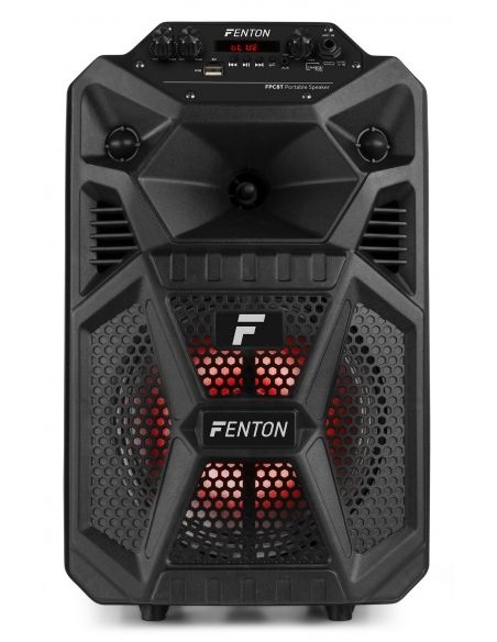 Fenton FPC8T Altavoz Portátil Party Recargable 8” con Trolley 170089 - 5