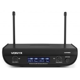 Vonyx WM82 Micro UHF digital 2ch HH | Mas Que Sonido 2
