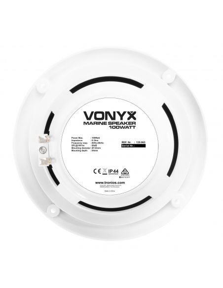 Vonyx MSV65 Juego de altavoces marinos de 6.5 " 125063 - 9