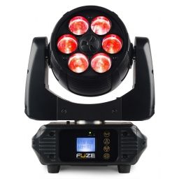 Beamz Fuze610Z Cabeza Movil Wash 6x 10W LED con Zoom  2