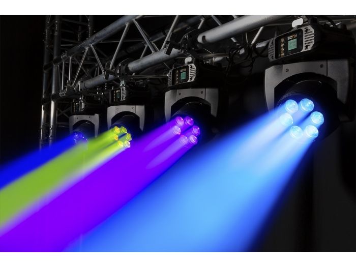 Beamz Fuze610Z Cabeza Movil Wash 6x 10W LED con Zoom 