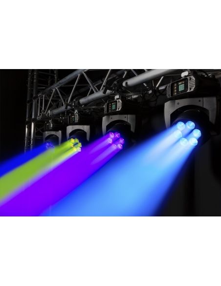 Beamz Fuze610Z Cabeza Movil Wash 6x 10W LED con Zoom 