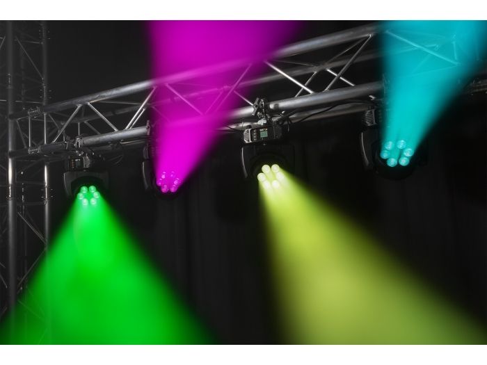 Beamz Fuze610Z Cabeza Movil Wash 6x 10W LED con Zoom 