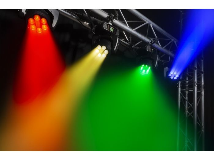 Beamz Fuze610Z Cabeza Movil Wash 6x 10W LED con Zoom 