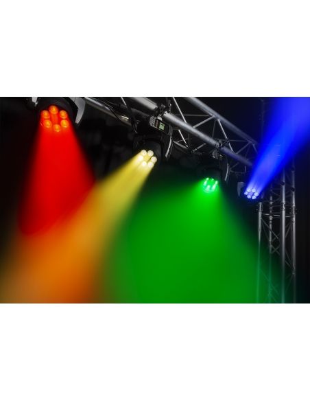 Beamz Fuze610Z Cabeza Movil Wash 6x 10W LED con Zoom 