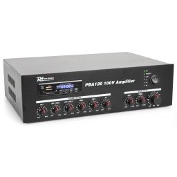 Power Dynamics PBA120 Amplificador linea 100V 120W 952096