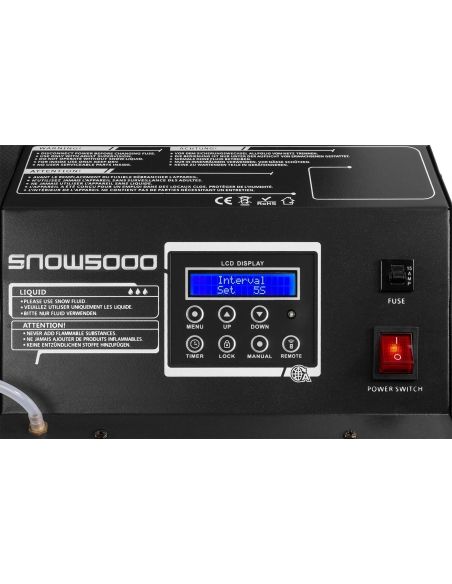 beamZ Pro SNOW5000 Maquina de nieve de alto volumen 160756 - 8