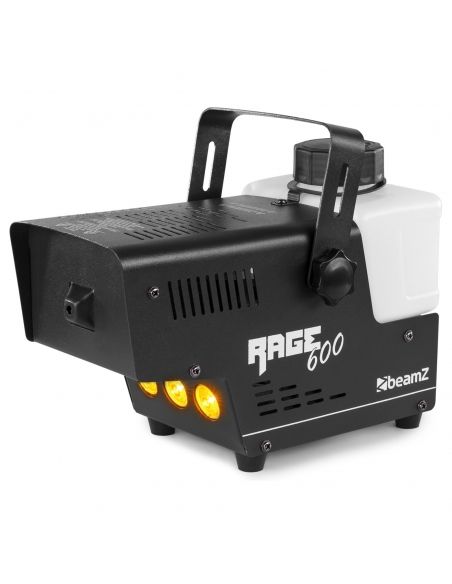 Beamz Rage 600LED Maquina de humo con mando a distancia 