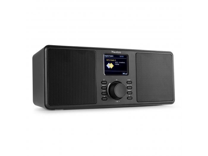 Audizio Monza DAB+ Radio estéreo Negra 102420 - 1