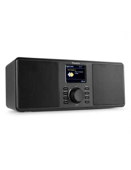 Audizio Monza DAB+ Radio estéreo Negra 102420 - 1