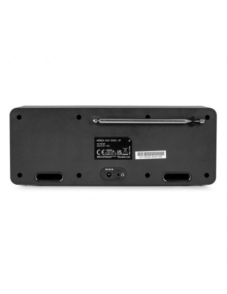Audizio Monza DAB+ Radio estéreo Negra 102420 - 4