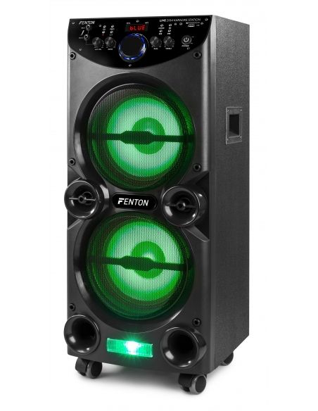 Fenton LIVE2104 Karaoke Station sobre ruedas 2x 10” 178425 - 3