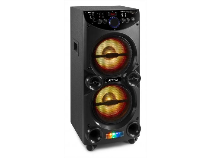Fenton LIVE2104 Karaoke Station sobre ruedas 2x 10” 178425 - 4