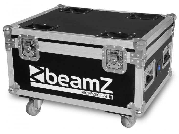 Beamz BBP60 Conjunto Focos, 6pcs en Flightcase con cargador 