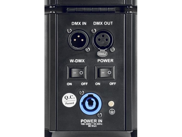 Beamz BBP60 Conjunto Focos, 6pcs en Flightcase con cargador 