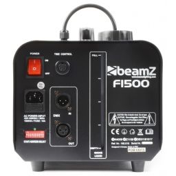 Beamz F1500 Maquina de niebla con DMX y Temporizador  2